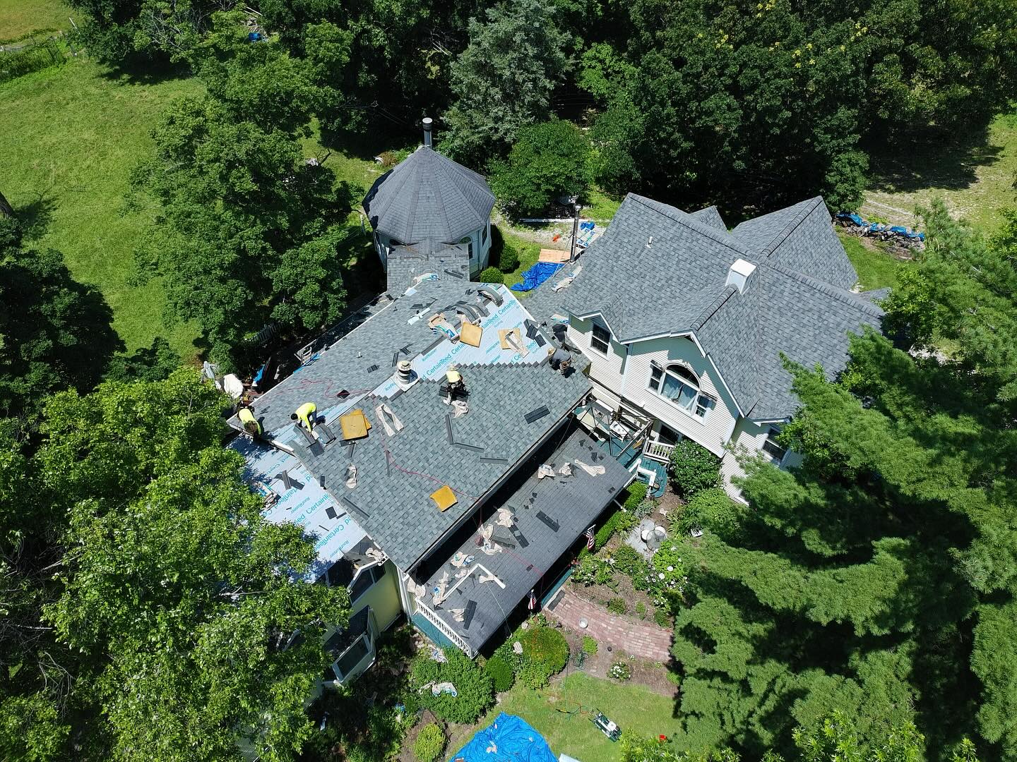 Full roof replacement in Saint Louis by Gray Summit Roofing