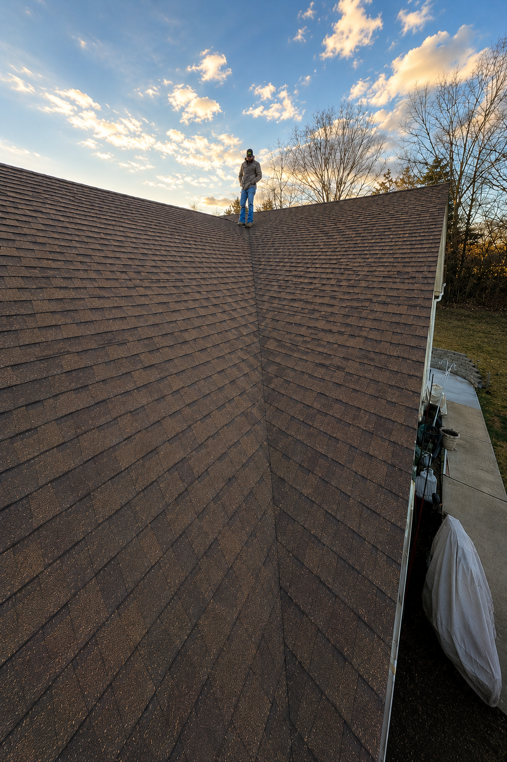 Residential roof replacement project in Union Missouri